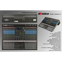 Gambar MIXER DBVOICE CALIFORNIA 16 CALIFORNIA16 ORIGINAL dari teleshop88 undefined 1 Tokopedia