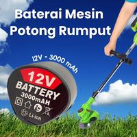 Gambar Mesin Potong Rumput Portabel Tanpa Kabel Alat Potong 12V dari CAHAYA BARU SENTRAL undefined 1 Tokopedia