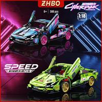 Gambar ZHBO Mainan Balok Edukasi Lego Lamborghini 1:18 Pullback Racing mobil Puzzle Mainan Anak Laki-laki - Porsche dari Rainboow Toys undefined 1 Tokopedia