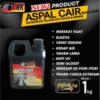 Gambar ASPAL CAIR ASPHALT EMULSION WATERPROOFING ANTI BOCOR TALANG AIR DAK BETON ATAP SENG - 1KG dari Pi Toserba undefined 3 Tokopedia