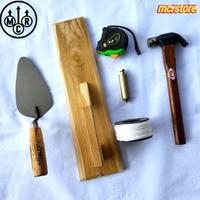 Gambar Paket lengkap pertukangan 6 pcs Raskam , cetok semen , meteran , benang, lot, palu kambing dari tokogaia23 undefined 2 Tokopedia