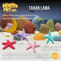 Gambar Miniatur Resin Bintang Laut Mini Aquarium Dekorasi Hiasan Ornamen Imitasi Akuarium Ikan Warna Warni - Biru Muda dari Hoots Pet undefined 3 Tokopedia