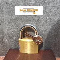 Gambar GEMBOK PAGAR RUMAH/RUKO/MOBIL BOX VIRO GEPENG 60MM dari Raja Gembok Indonesia undefined 2 Tokopedia