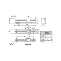 Gambar Fuyu Fsl30 Panduan Geser Kecil Tahap Linier Mini Meja Gerak Sekrup Cnc Bermotor Nema 14 Motor Stepper 300Mm Stroke dari khomastore undefined 2 Tokopedia