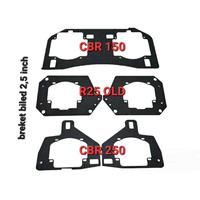 Gambar breket biled lampu projie ninja R25 old CBR150R CBR250RR cbr 150 250 R RR 25 INCH set - R25 dari Auto Techindo undefined 1 Tokopedia