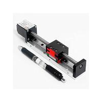 Gambar Fuyu Fsl30 Panduan Geser Kecil Tahap Linier Mini Meja Gerak Sekrup Cnc Bermotor Nema 14 Motor Stepper 300Mm Stroke dari khomastore undefined 3 Tokopedia