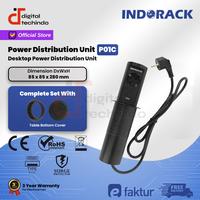 Gambar INDORACK PDU 1 Outlet Stop Kontak Tanam 1 Lubang w/ 1 USB & 1 Type C Colokan Extension Pull Pop Up PDU Stop Kontak P01C dari Digital Techindo undefined 1 Tokopedia