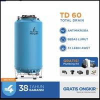 Gambar Tangki Air Penguin TD-60 (600 Liter) | Total Drain | Free Plumbing Kit dari Juragan tanki undefined 1 Tokopedia