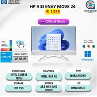 Gambar HP AIO ENVY MOVE 24 TOUCH I5 1335 16GB 1TB W11+OHS 23.8QHD WHITE dari GO LAPTOP JAKARTA undefined 1 Tokopedia