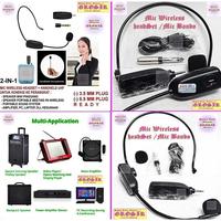 Gambar MICROPHONE HEADSET - MIC BANDO - MIC WIRELESS - MIC IMAM - MIC KARAOKE BERKUALITAS dari TokoMalshop undefined 2 Tokopedia