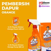 Gambar Mr. Muscle Kitchen Orange Pump 500mL + Refill Orange 400mL dari SC Johnson & Son Indonesia undefined 3 Tokopedia