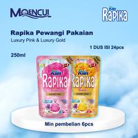 Gambar Rapika Luxury Pink 250ml / Luxury Gold 250ml / Pelicin Pakaian / Pewangi Pakaian / Klin / Biang Wangi / Refill / Moencul - RpkLuxPink250ml dari Moenculll undefined 1 Tokopedia