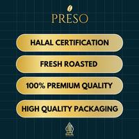 Gambar PRESO Biji Kopi Bubuk Robusta Temanggung Coffee Roast Beans Espresso Bean Coffe (200g/500g/1000g) - 200g, Biji Kopi dari Preso Indonesia undefined 3 Tokopedia