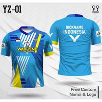 Gambar jersey badminton victor all england jersey bulu tangkis all england free custom nama dan logo - pink,  XS dari Fashion Sport05 undefined 2 Tokopedia