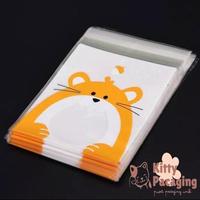 Gambar Plastik Permen Gambar Hewan Lucu dengan Perekat OPP [Kitty Pacaging] - pig, 7*7 dari Kitty Pacaging undefined 3 Tokopedia