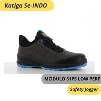 Gambar Sepatu Safety Jogger Modulo Low PERF S1PS - Black, 38 dari RZ i undefined 3 Tokopedia