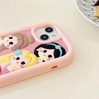 Gambar Jasmine The princes mermaid Phone Cases For iPhone 16 15 14 13 12 Pro Max 11 with Strap Soft Silicone Cover dari Casekesayanganku undefined 5 Tokopedia