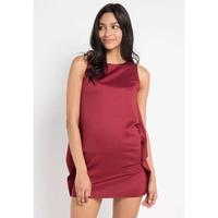 Gambar ELLE Apparel Original - Unfinished Tunic Batwing Models - Maroon, S dari ElleLadies undefined 1 Tokopedia