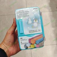 Gambar MINISO Modeling Clay / Mainan Lilin Plastisin 24pcs - PINK dari LEELOUF Shop undefined 2 Tokopedia