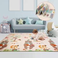 Gambar FREE TAS Playmat Lipat Matras Bayi Anak Empuk Premium Ukuran 150x200cm / Alas Lantai Karpet Tebal XPE Motif Karakter Lucu Bolak Balik - PPD/ Playmate Baby Kasur Lipat Tikar Foam Tahan Air Berkualitas dari Carpete Store undefined 5 Tokopedia