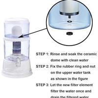 Gambar Filter Air Kubah Keramik Huining dengan Unit Pra-Filtrasi Air Karbon Aktif Batok Kelapa Pengganti Media Filter 0,15 Hingga 0,5 Mikron Tahan Sistem Filtrasi Ember Air Teko Air dari touchmarkett undefined 4 Tokopedia