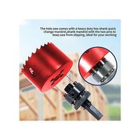 Gambar Mata Bor Gergaji Lubang 150Mm, Gergaji Lubang Laiwei, Pemotong Lubang Mandrel Tugas Berat, Pengeboran Kayu, Lembaran Logam Tipis, Profil Aluminium Pvc dan Bahan Lainnya, Alat Bor Listrik63364150Mm dari boutiquestoree undefined 3 Tokopedia