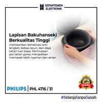 Gambar Philips Rice Cooker Digital HD 4716/31 Series 3000 dari Departemen Elektronik undefined 4 Tokopedia