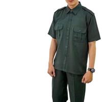 Gambar Stelan Seragam Safari PDH Security Ajudan dan Driver Lengan Pendek - Dongker, S dari SANDYAPEDIA undefined 1 Tokopedia