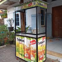 Gambar paket usaha esteh es teh manis solo booth besi - dengan penutup dari Gooble Drink undefined 5 Tokopedia