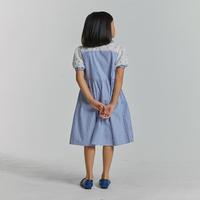 Gambar COTTONINK Mini Studio - Dress Anak Perempuan Navy Striped Arwa #StudioRaya - 3-4 tahun dari Cottonink undefined 2 Tokopedia