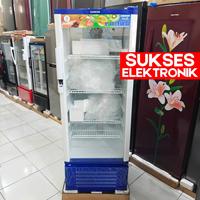 Gambar SHOWCASE SANKEN SRS-225 BESAR KULKAS KACA MINUMAN JUALAN SRS225 DSPLAY COOLER 4 RAK 5 SUSUN dari SUKSES ELEKTRONIK CIRUAS undefined 3 Tokopedia