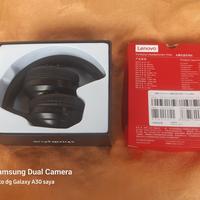 Gambar Lenovo thinkplus TH10 wireless headphone BT 5.1 300 mAh with mic kondisi like new, type C port charging, minus kulit sponya mengelupas. dari etnic-cell undefined 5 Tokopedia
