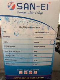 Gambar Pompa celup sirkulasi kolam ikan 24 jam dari Rumah teknik ciledug_NEW undefined 2 Tokopedia