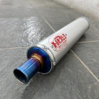 Gambar KNALPOT SILINCER HBY THAILAND ALMU TITANIUM TIP dari ARFPERFORMANCE undefined 1 Tokopedia