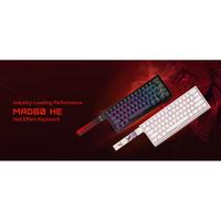 Gambar Madlions MAD 60HE by VGN 8K Hall Effect Keyboard Rapid Trigger - RGB White dari ThockySupplyBDG undefined 2 Tokopedia