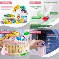 Gambar Sabun Cuci Baju Deterjen Laundry Gel isi 20pcs FREE BOX MURAH! dari Nyemil-Kuyy undefined 5 Tokopedia