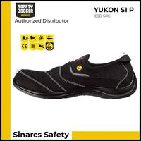 Gambar Terbaru Sepatu Safety Jogger Yukon S1P Low - Black / Hitam Best Seller - Size 41 dari tokobunan undefined 5 Tokopedia