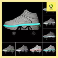 Gambar Azhar Bisa(Cod) Kick Roller Shoes - Kick Speed Led - Sepatu Roda Deformasi Led Anak Dan Dewasa dari Kamila Azhari undefined 2 Tokopedia