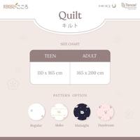 Gambar GRPL. KOKORO STORY Quilt Blanket Bed Cover / Selimut Dingin Dewasa Tebal Bedcover Cooling Blanket Motif Karakter Halus Lembut Bahan Tencel - Akiko, Adult dari Groairp lamajaa64 undefined 4 Tokopedia