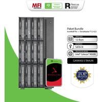 Gambar [Bundle] Seagate IronWolf Pro HDD / Hardisk NAS + TerraMaster T12-423 Nas Storage 12-Bay - 4TBX12 dari Seagate Official Store undefined 1 Tokopedia