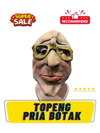 Gambar Topeng Pria Botak Lucu  Masker Latex Unik dengan Kacamata dari Empat Lima 45 undefined 1 Tokopedia