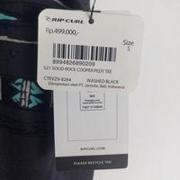 Gambar [BARU] KAOS RIPCURL PRIA ORIGINAL S21 SOLID ROCK COOPER PEDY TEE - WASHED BLACK - S dari Widyaswara Indonesia Store undefined 3 Tokopedia