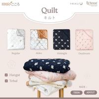 Gambar GRPL. KOKORO STORY Quilt Blanket Bed Cover / Selimut Dingin Dewasa Tebal Bedcover Cooling Blanket Motif Karakter Halus Lembut Bahan Tencel - Akiko, Adult dari Groairp lamajaa64 undefined 2 Tokopedia