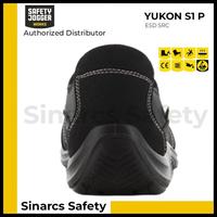 Gambar Terbaru Sepatu Safety Jogger Yukon S1P Low - Black / Hitam Best Seller - Size 41 dari tokobunan undefined 3 Tokopedia
