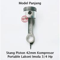 Gambar Paket Stang Seher Plus Piston Set 42mm Kompresor 3/4 - 1 Hp Model Panjang dari Kompresore Berkah undefined 3 Tokopedia