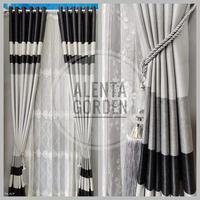 Gambar Terbaru Alenta Gorden Blackout Warna Ungu Motif Pelangi Jendela Minimalis Pintu Model Panjang 240Cm top dari AesthetikShop undefined 3 Tokopedia