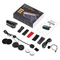 Gambar terbaru GX12 Motor Helm Bluetooth 5.2Chip Ganda 10 Orang intercom Headset - GX12, +Remote Control dari FUNN MART undefined 5 Tokopedia