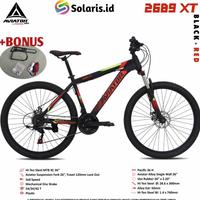 Gambar [PROMO] SEPEDA GUNUNG MTB 26 INCH AVIATOR 2689 XT - Red Yellow dari Puspita Karya Abadi undefined 3 Tokopedia