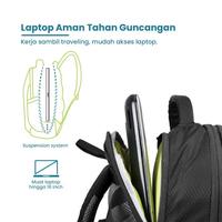 Gambar [BUNDLING] Paket Tas Traveling Mudik Travel Backpack Tas Ransel Punggung Pria Wanita 30 Liter - TORCH KANZAKI - Black 2 Dafi dari Torch.id undefined 4 Tokopedia