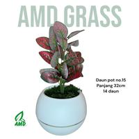 Gambar Daun dalam Pot artificial sintetis dari Mr Grass undefined 5 Tokopedia